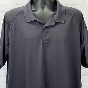5.11 Tactical Polo Shirt 511 Short Sleeve Pen Pockets Gray Mens XL X-Large
